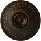 Ekena Millwork Modena Ceiling Medallion (Fits Canopies up to 5 1/4"), Hand-Painted Bronze, 23 1/2"OD x 3 1/2"P CM23MOBZS - alternate 1